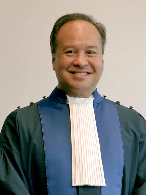Portrait of Judge Raul C. Pangalangan